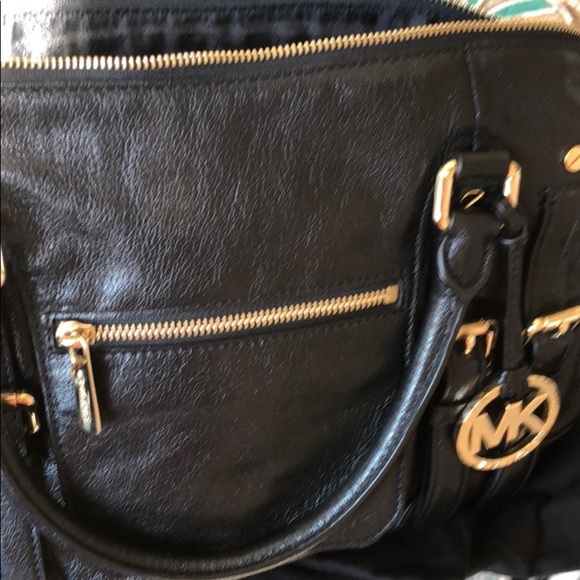 Michael Kors purse in black leather - Picture 3 of 8